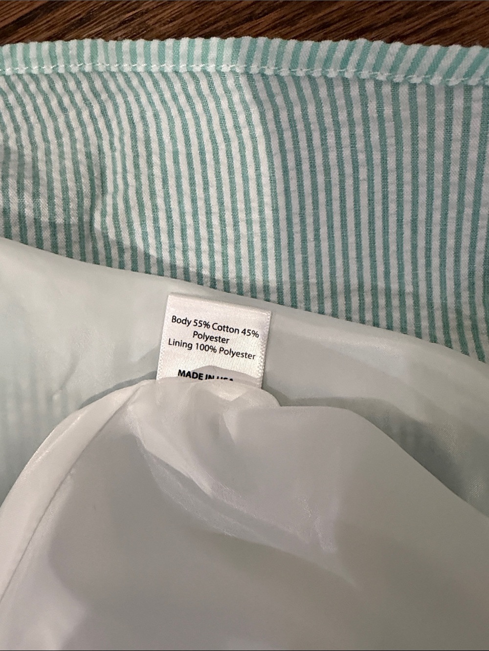 NWT Lauren James Pale Seaform/Mint Green Sweetheart Fit-and-Flare Mini Dress - Picture 8 of 8